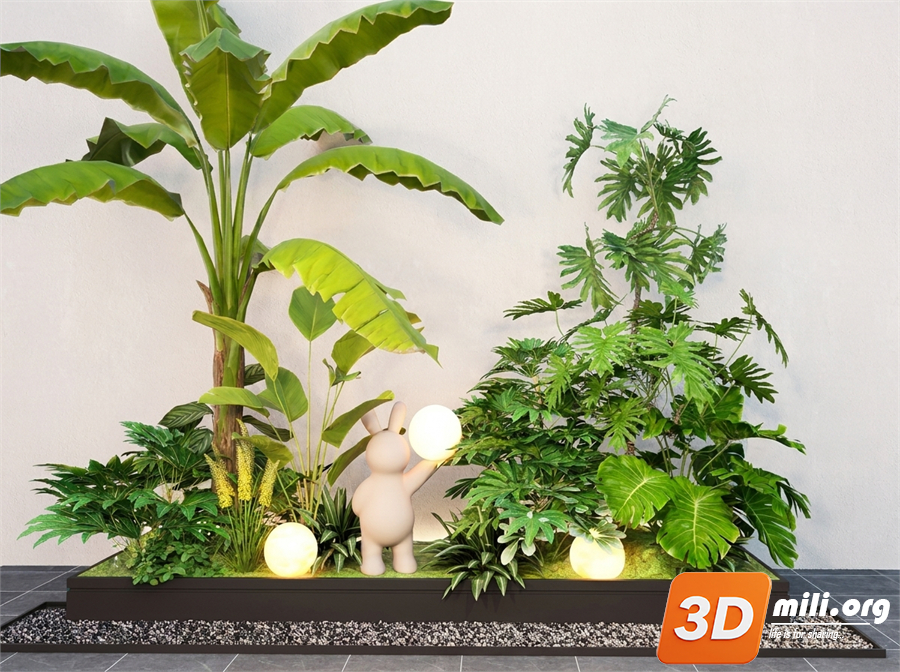 Mini Garden Skp Files 